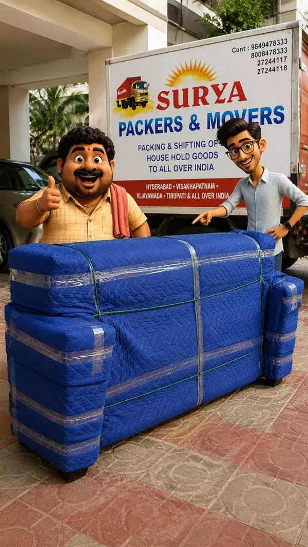 surya packers and movers moula ali in hyderabad - Photo No.2