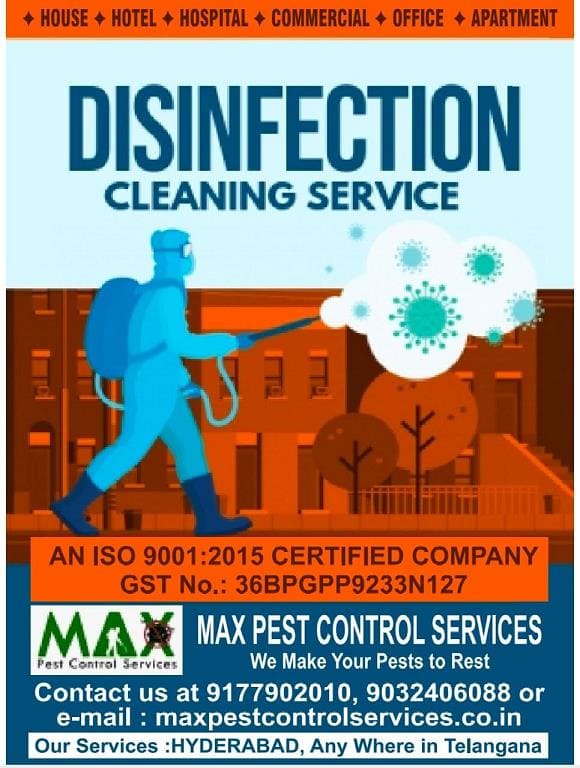 Max Pest Control Services Kukatpally Hyderabad - Photo No. 01