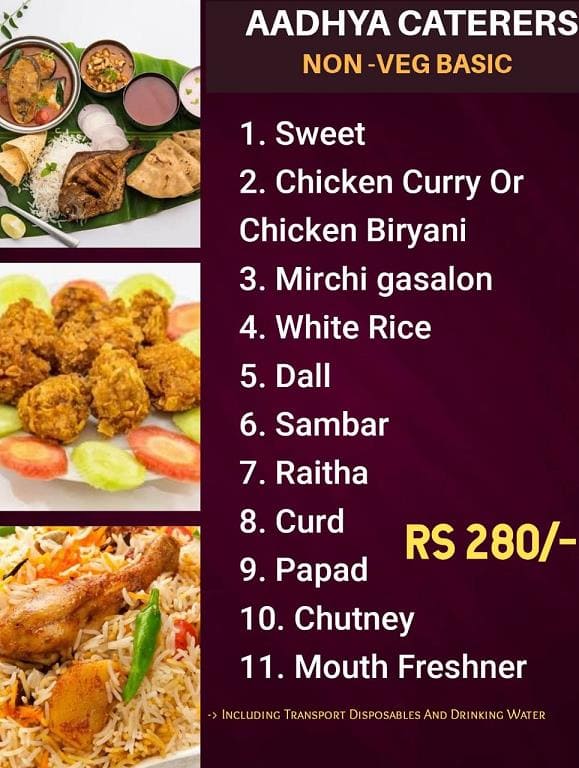 Aadhya Caterers In Hyderabad Chilkanagar In Hyderabad - Photo No. 41