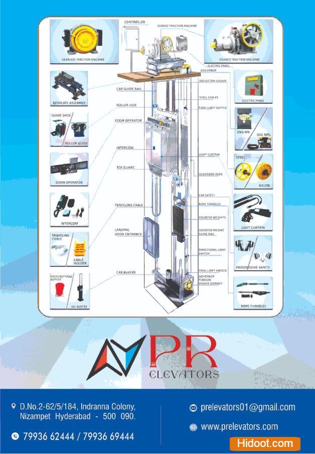 Pr Elevators Lifts Indiramma Colony Nizampet In Hyderabad - Photo No. 21