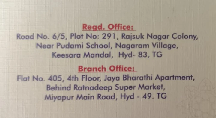 Trinity Living Pvt Ltd Nagole In Hyderabad - Photo No. 01