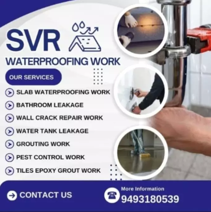 svr water proofing works sarpavaram junction in kakinada - Photo No.4