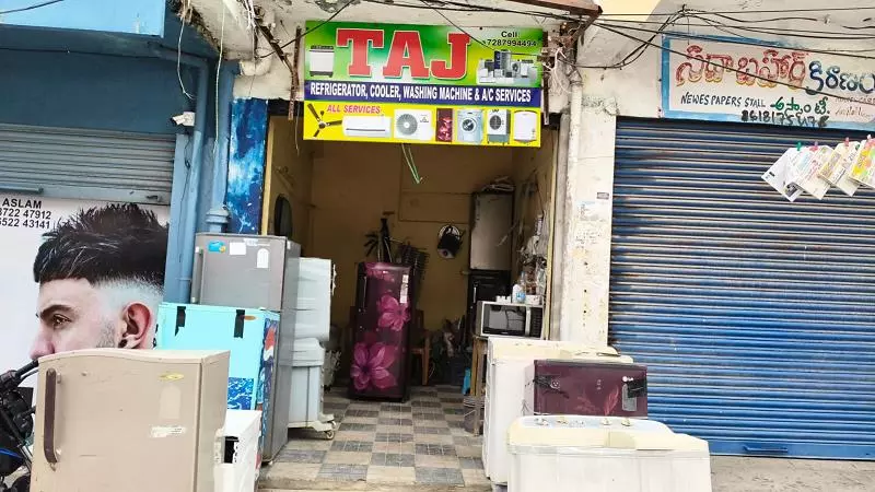 taj refrigerator cooler washing machine ac services main road in karimnagar - Photo No.2