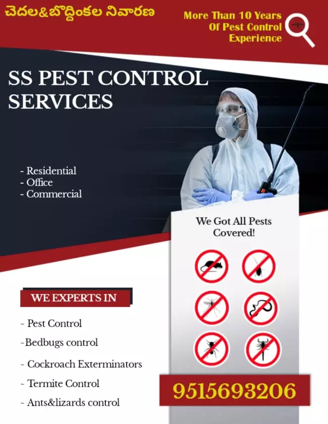 Ss Pest Control Services Ram Nagar In Karimnagar - Photo No. 11