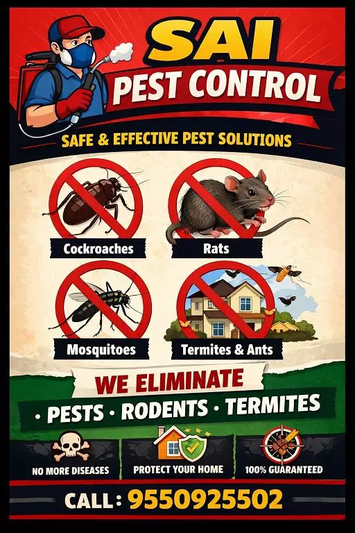 sai pest control services hanuman nagar in karimnagar - Photo No.1