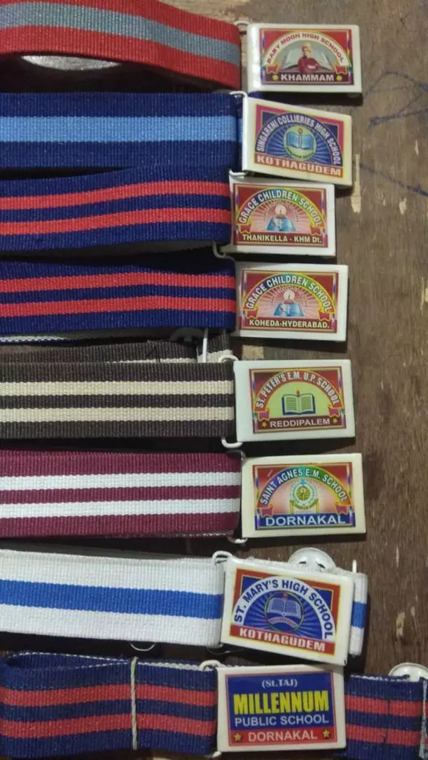 slvs enterprises school uniform belt tie shoes manufacturers khammam ts - Photo No.26