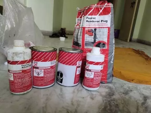 Waterproofing Slab Leakage Srinivas Nagar In Khammam - Photo No. 11