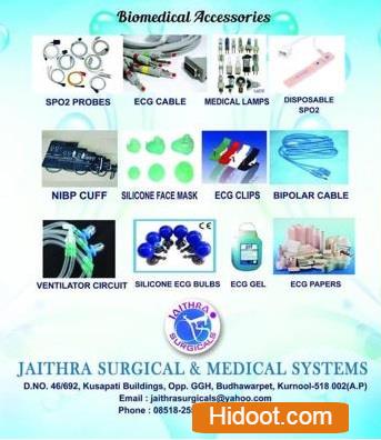 Jaiithra Surgical Shops Near Budhawarpet In Kurnool - Photo No. 61