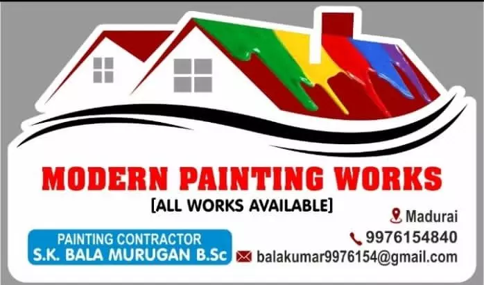 Modern Painting Contractors Madurai Tamil Nadu - Photo No. 01