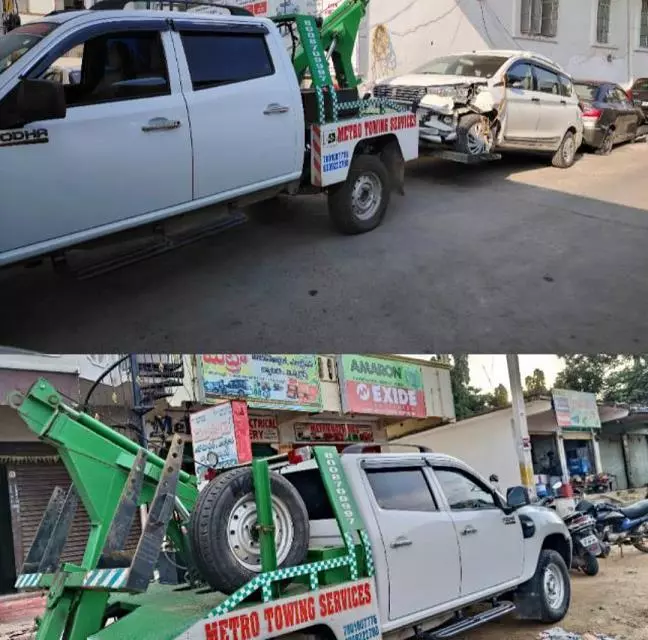 metro towing services achampet in nagarkurnool - Photo No.1