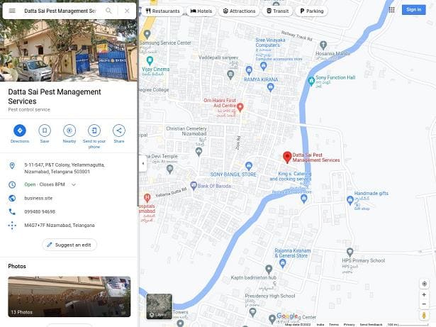 Datta Sai Pest Management Services Yellammagutta In Nizamabad - Photo No. 31