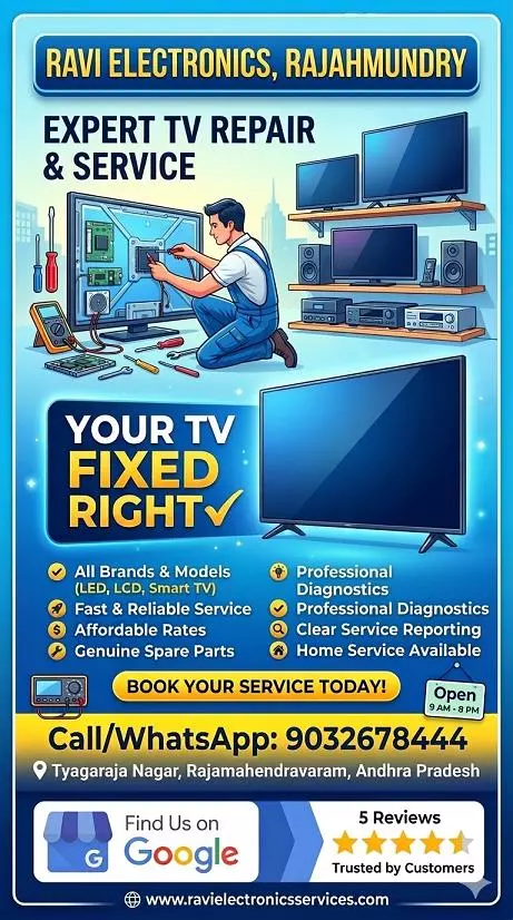 ravi electronics tyagaraja nagar in rajahmundry - Photo No.1