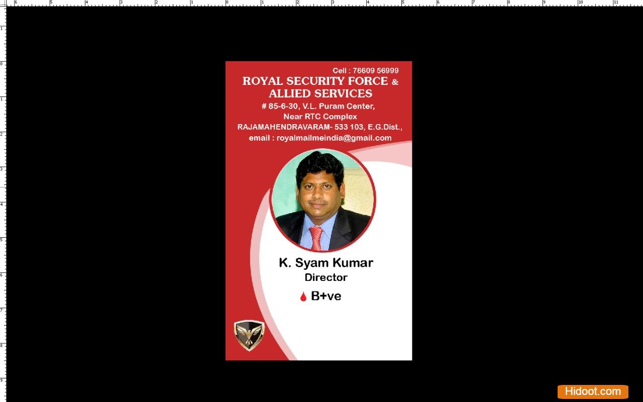 Royal Security Force Allied Services Near Vlpuram In Rajahmundry - Photo No. 21