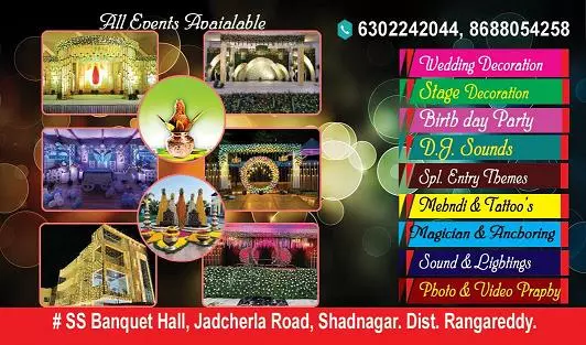 Sm Events Shadnagar In Rangareddy - Photo No. 01