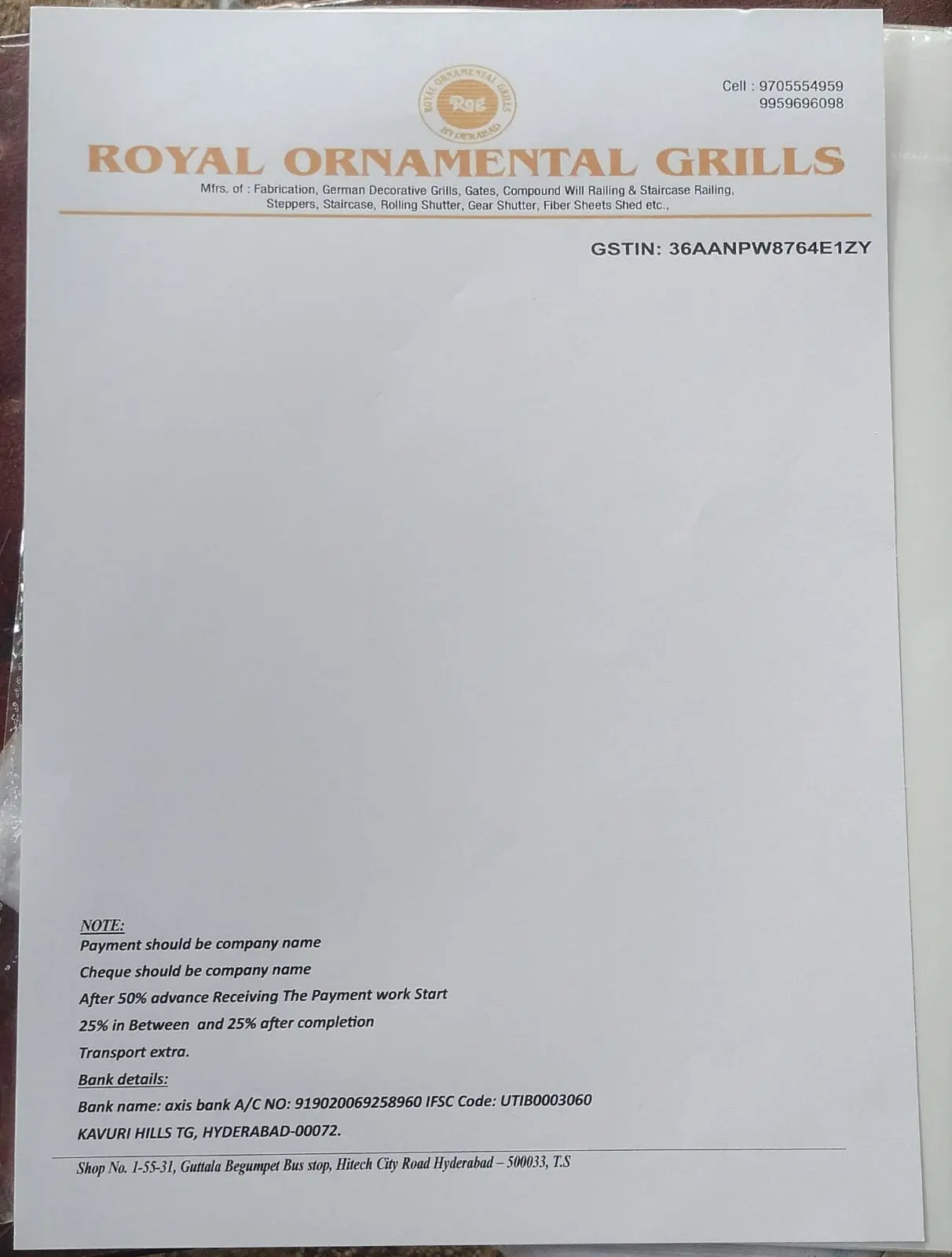 royal ornamental grills patancheru in sangareddy - Photo No.0
