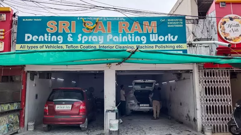 Sri Sai Ram Denting And Spray Painting Works Vayupuri Hyderabad - Photo No. 21