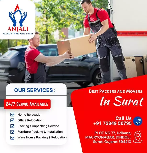 Anjali Packers And Movers Udhana In Surat - Photo No. 01