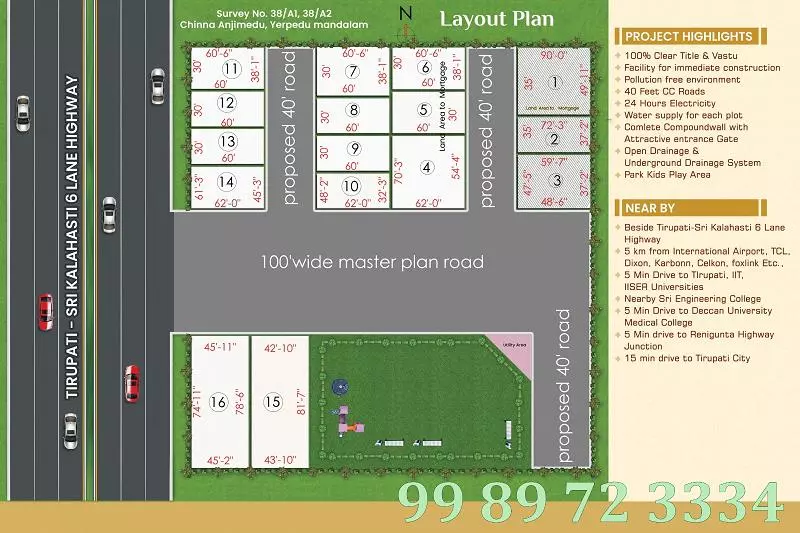 Sri Bhudevi Open Plots Developments Farmlands Renigunta In Tirupati - Photo No. 41