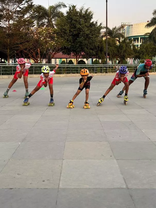 pavan roller skating club muncipal park in tirupati - Photo No.2