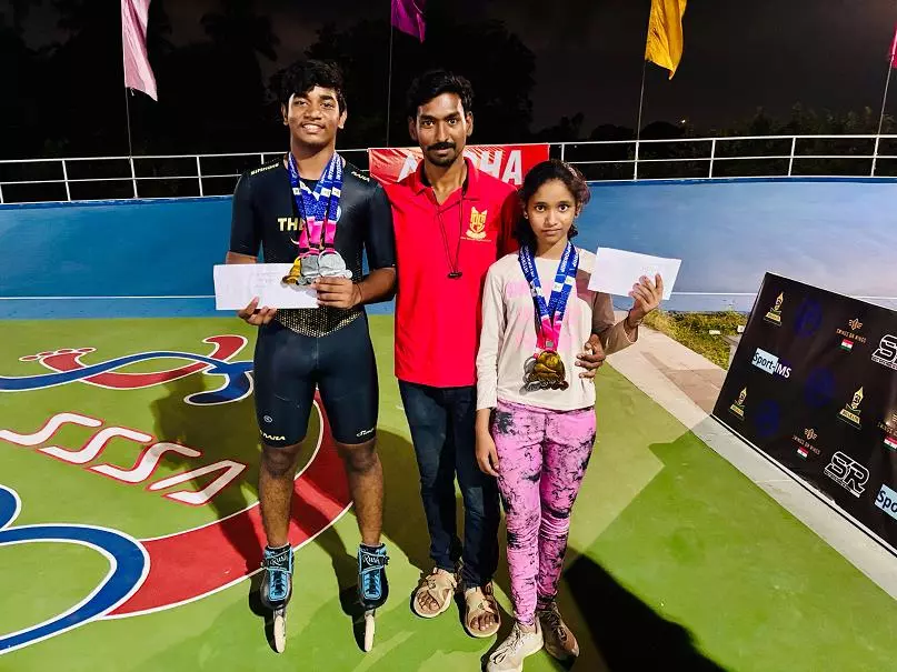pavan roller skating club muncipal park in tirupati - Photo No.6