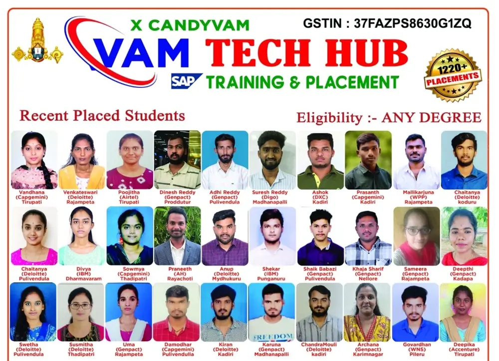 vam tech hub sap training institute in tirupati - Photo No.1