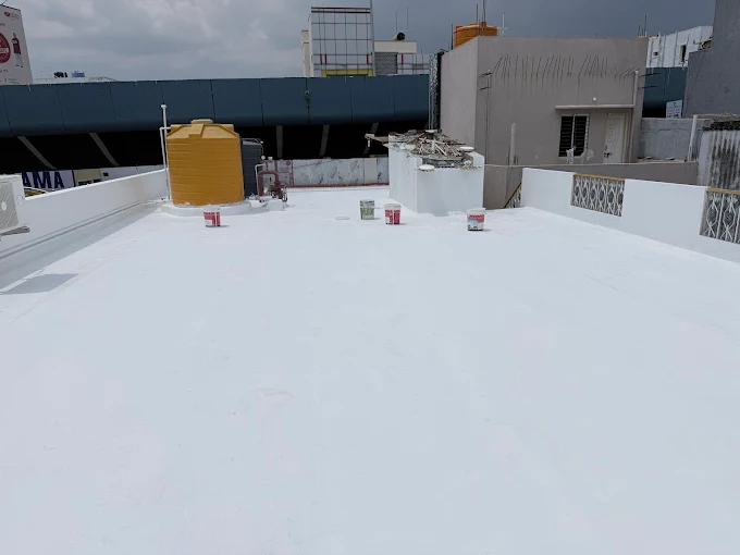 prb water proofing technology rc road in tirupati - Photo No.10