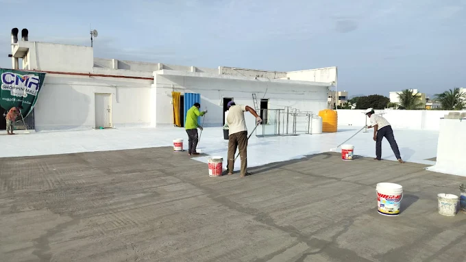 prb water proofing technology rc road in tirupati - Photo No.1