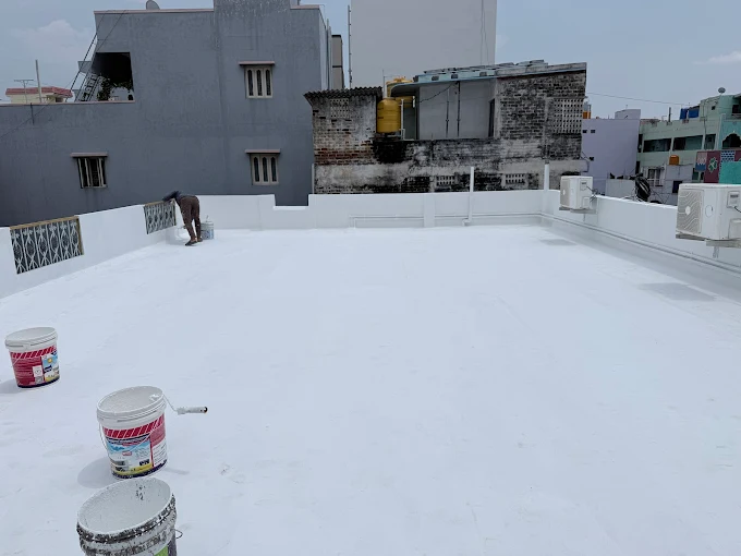 prb water proofing technology rc road in tirupati - Photo No.4