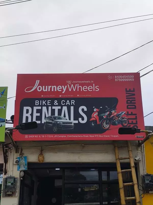 journey wheels bike and car rentals kothapalli in tirupati - Photo No.4
