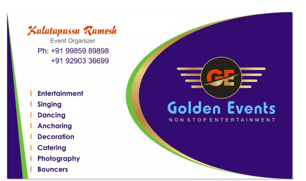 golden events wedding planner nehru bomma colony in vijayawada - Photo No.7