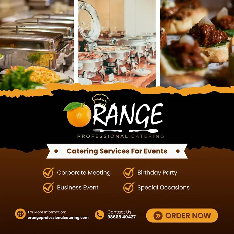 Orange Professional Catering Brts Road In Vijayawada - Photo No. 01