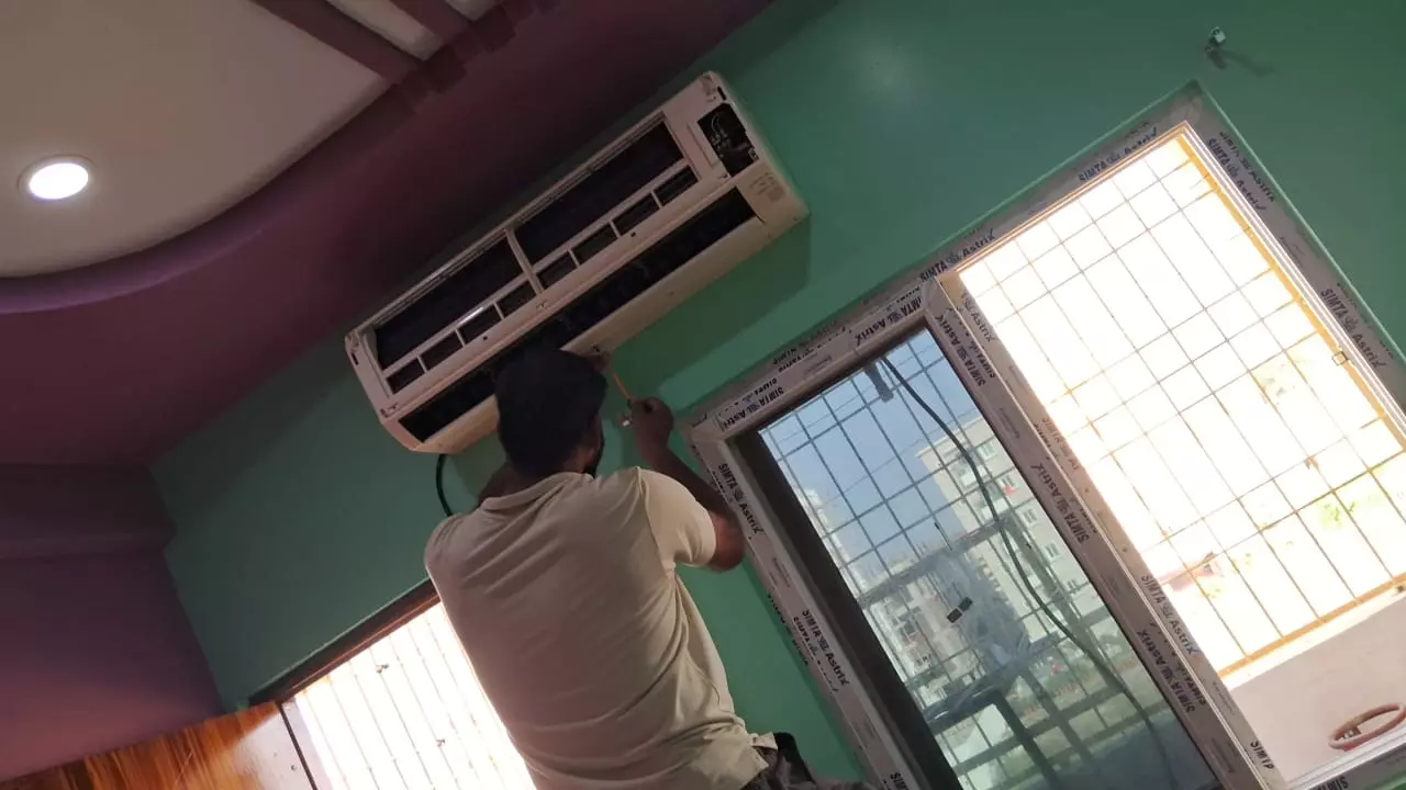 brn air conditioner works yanamalakuduru in vijayawada - Photo No.17