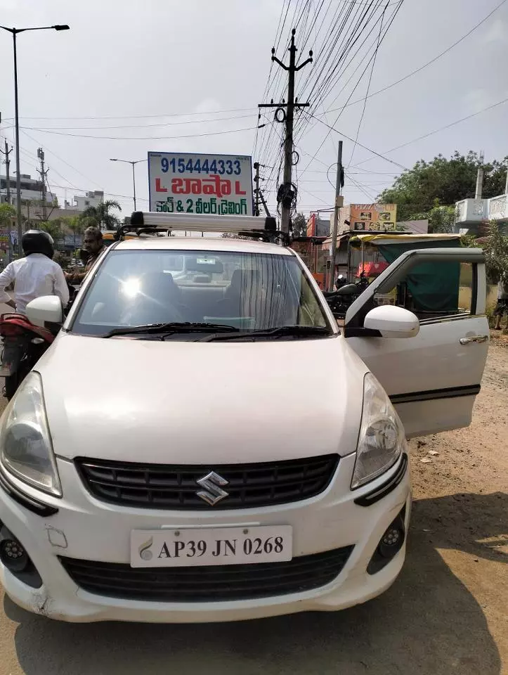 basha car driving school bhavanipuram in vijayawada - Photo No.4
