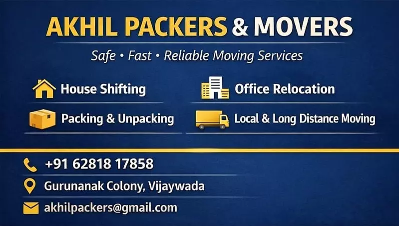 akhil packers and movers guru nanak colony in vijayawada - Photo No.1