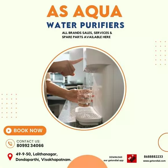 As Aqua Water Purifiers Dondaparthy In Visakhapatnam - Photo No. 21
