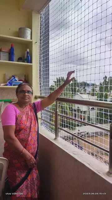 Nani Pigeon Safety Nets Bus Stand In Visakhapatnam - Photo No. 11