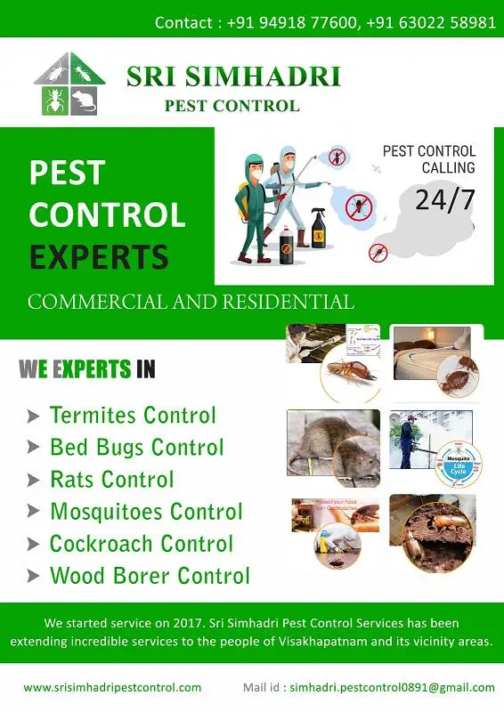 Sri Simhadri Pest Control Gopalapatnam In Visakhapatnam - Photo No. 11