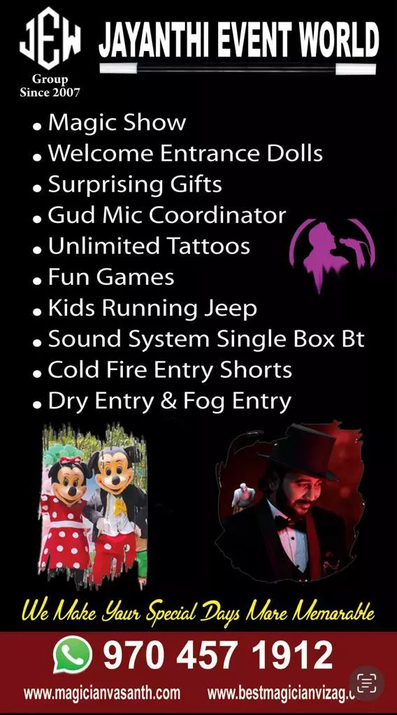 Magician Vasanth Maharanipeta In Visakhapatnam - Photo No. 01