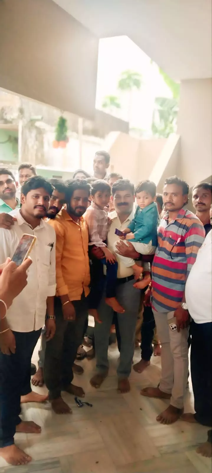 mylon contract workers union pusapatirega in vizianagaram - Photo No.11