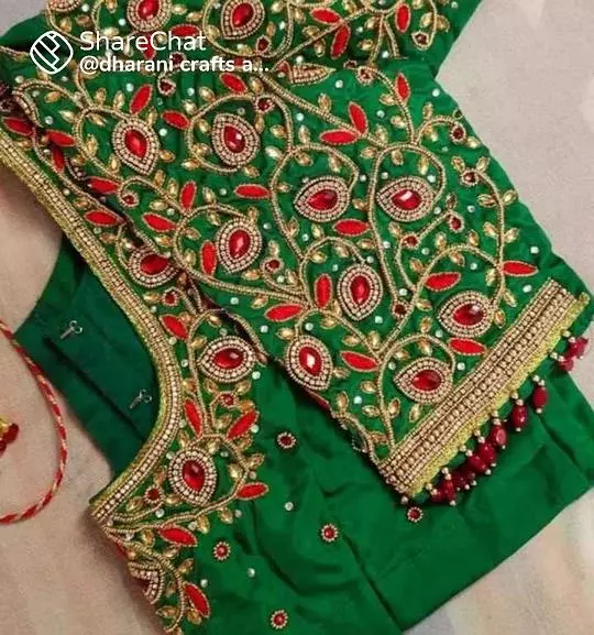 Apoorva Maggam Work Ladies Tailors Vizianagaram - Photo No. 31